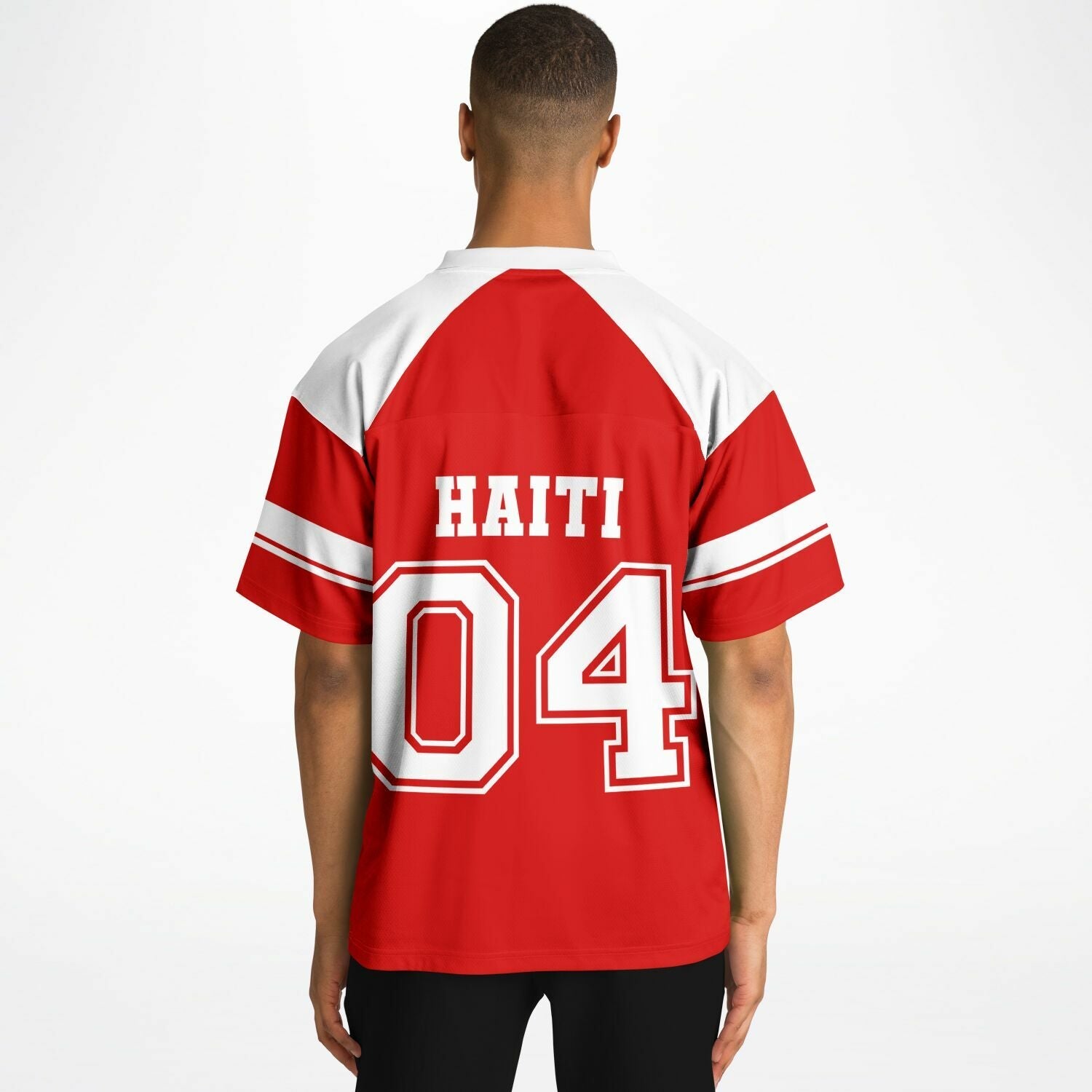 01 - HAITI 1804 Football Jersey - AOP - Haitianbuy