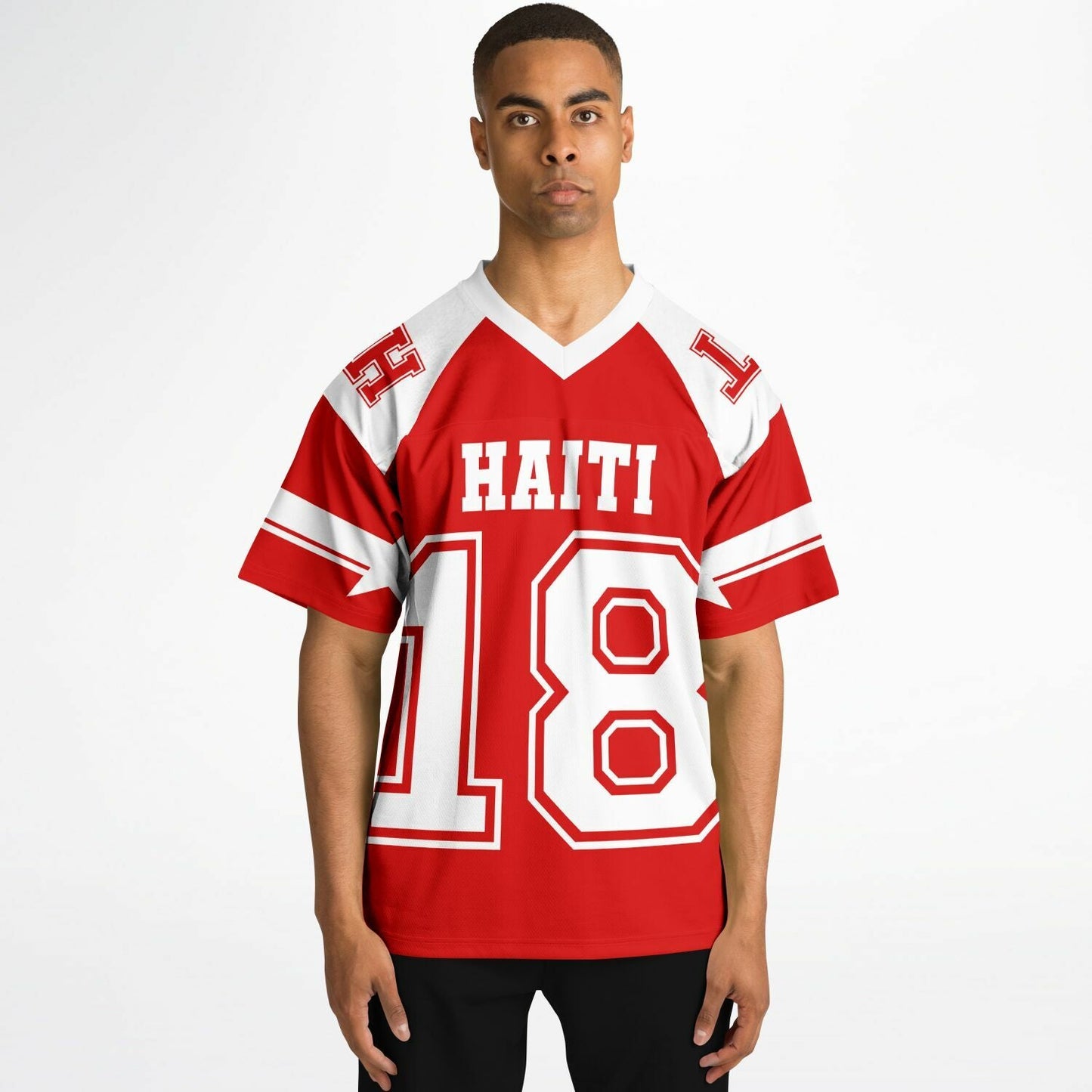 01 - HAITI 1804 Football Jersey - AOP - Haitianbuy