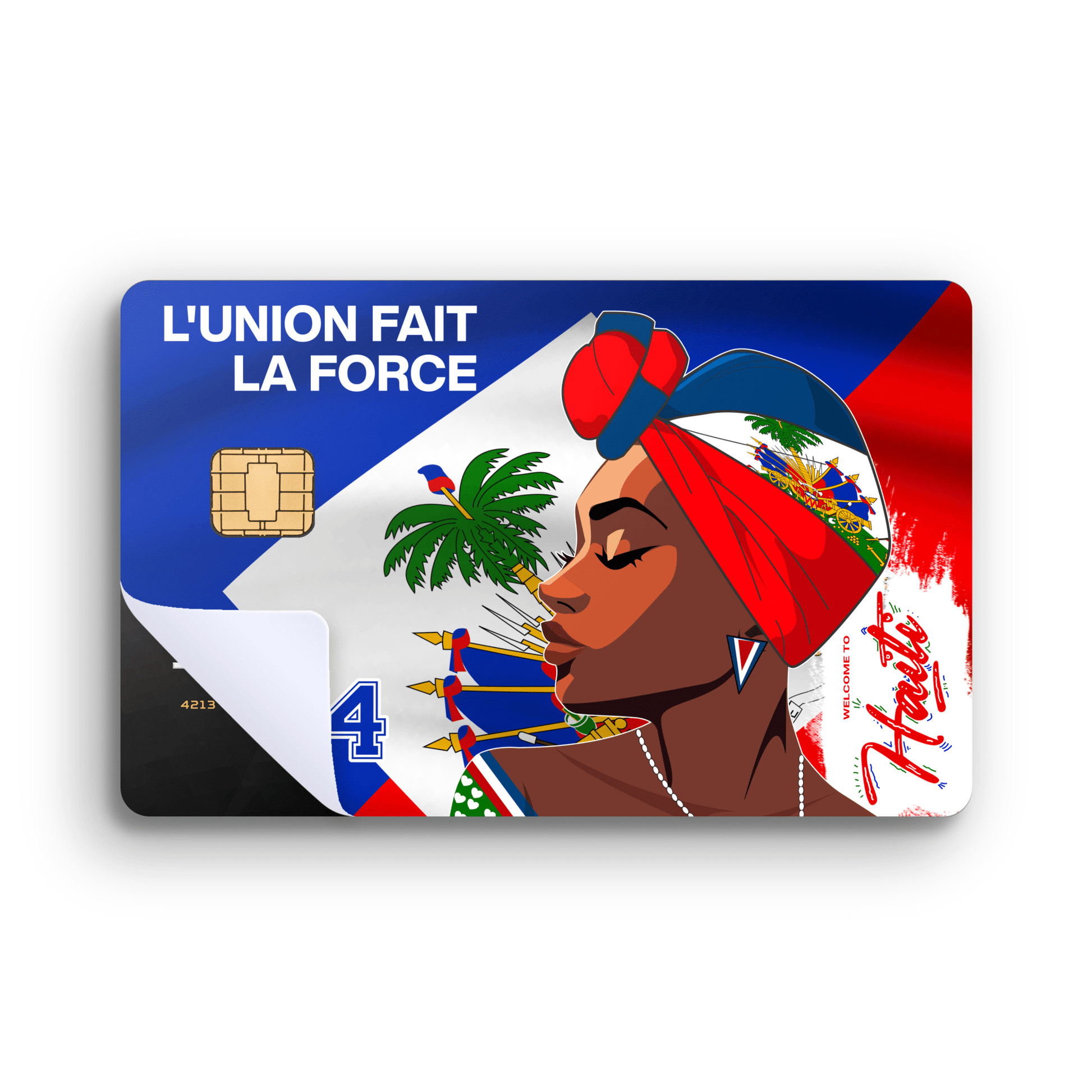 01 - Haitian Revolution Credit/Debit Card Sticker Set – 3 Designs - Haitianbuy