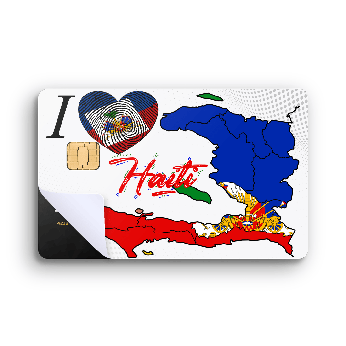 01 - Haitian Revolution Credit/Debit Card Sticker Set – 3 Designs - Haitianbuy