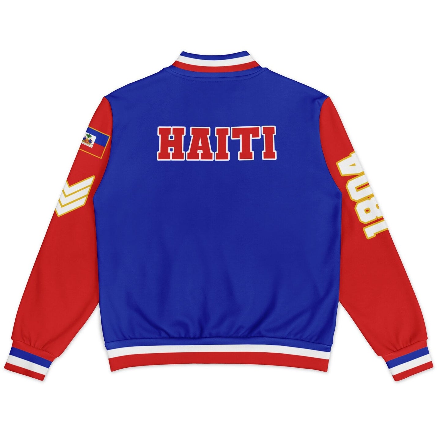 01 - Varsity Jacket - Blue & RED - Haitianbuy