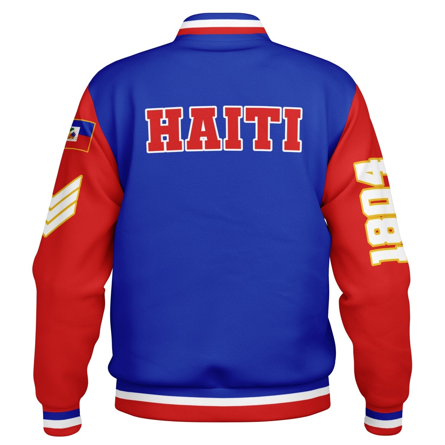 01 - Varsity Jacket - Blue & RED - Haitianbuy