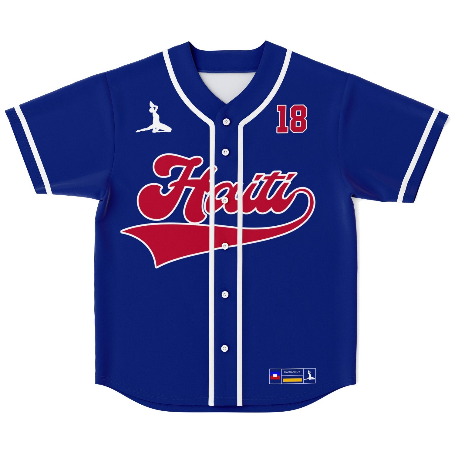 02-HAITI Baseball Jersey - AOP copy - Haitianbuy