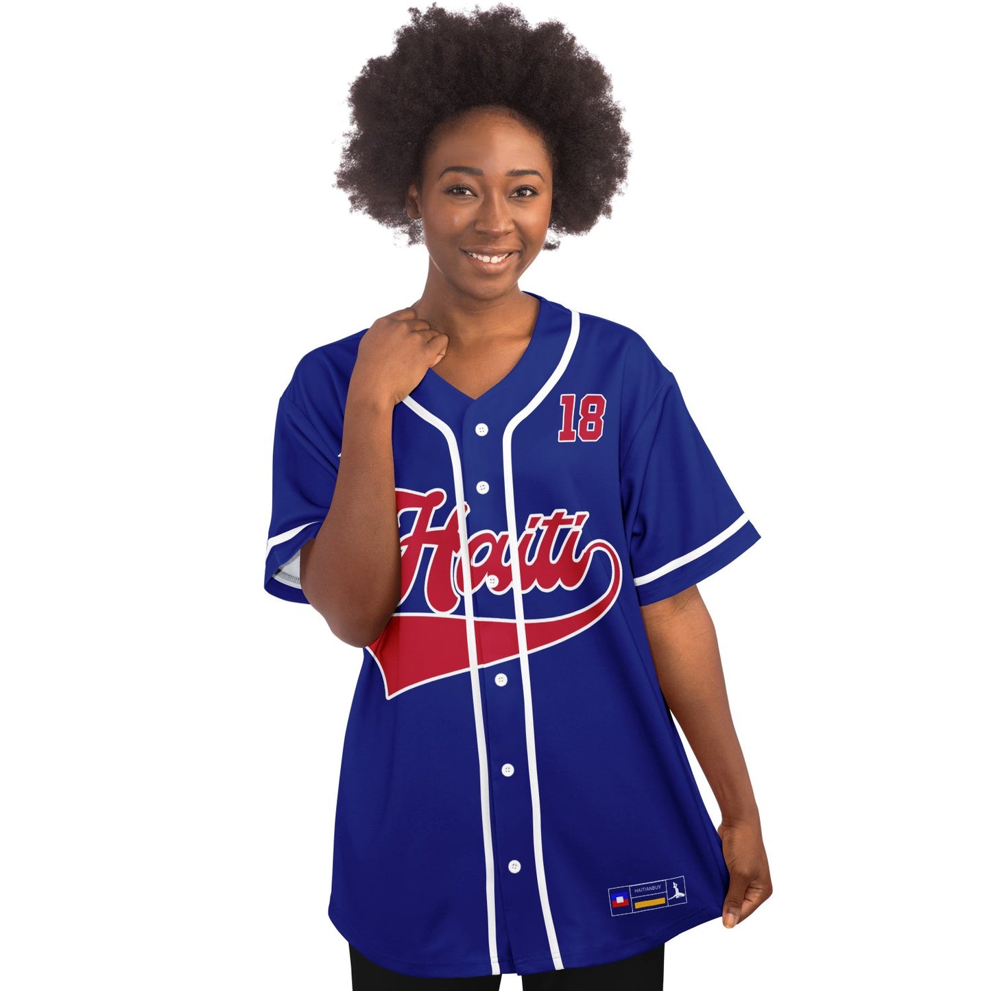 02-HAITI Baseball Jersey - AOP copy - Haitianbuy