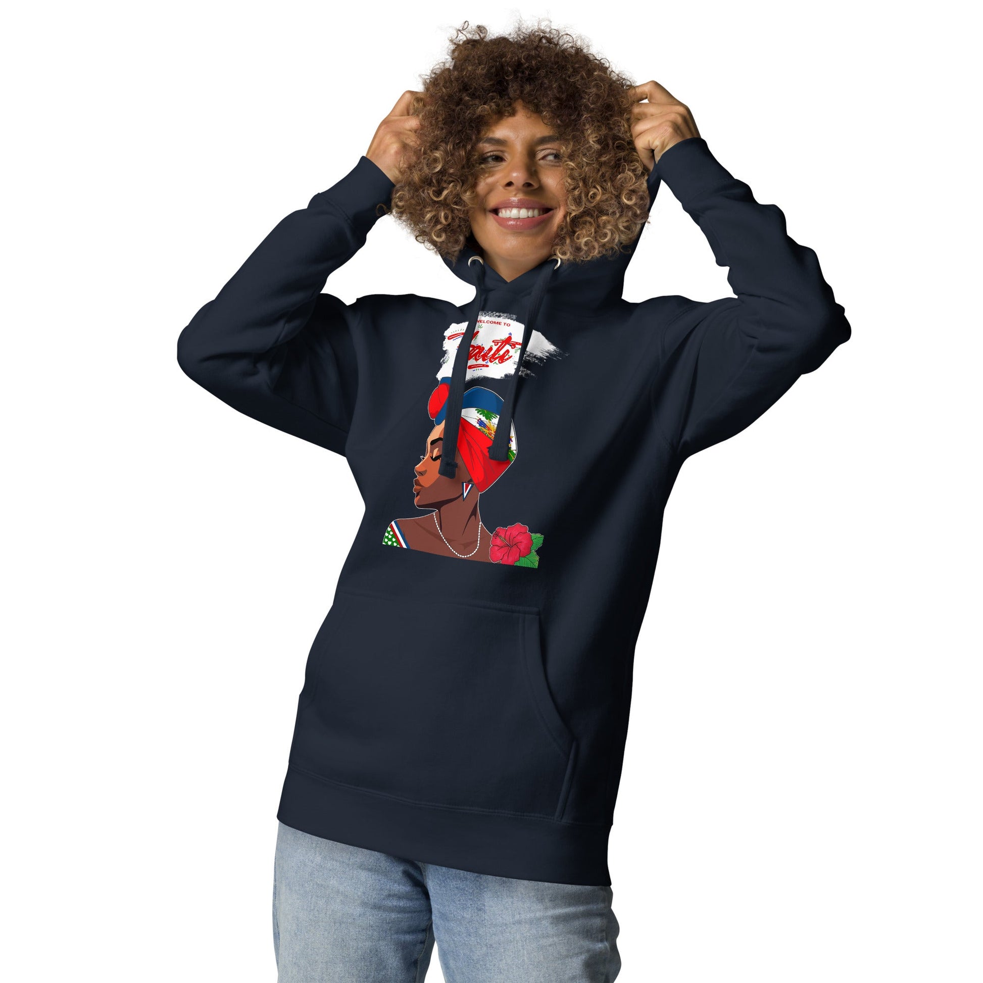 02 - Welcome to Haiti Unisex Hoodie - Haitianbuy