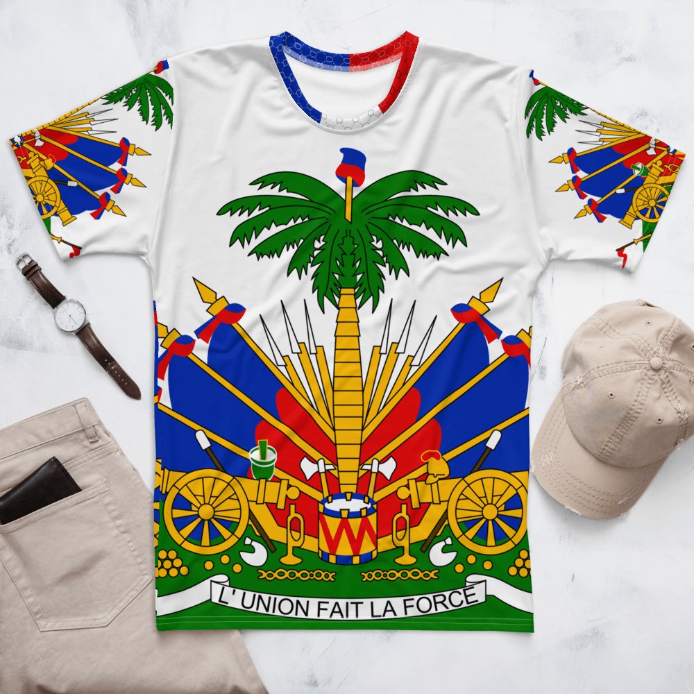 Full Haiti Men's T-shirt - Haitianbuy