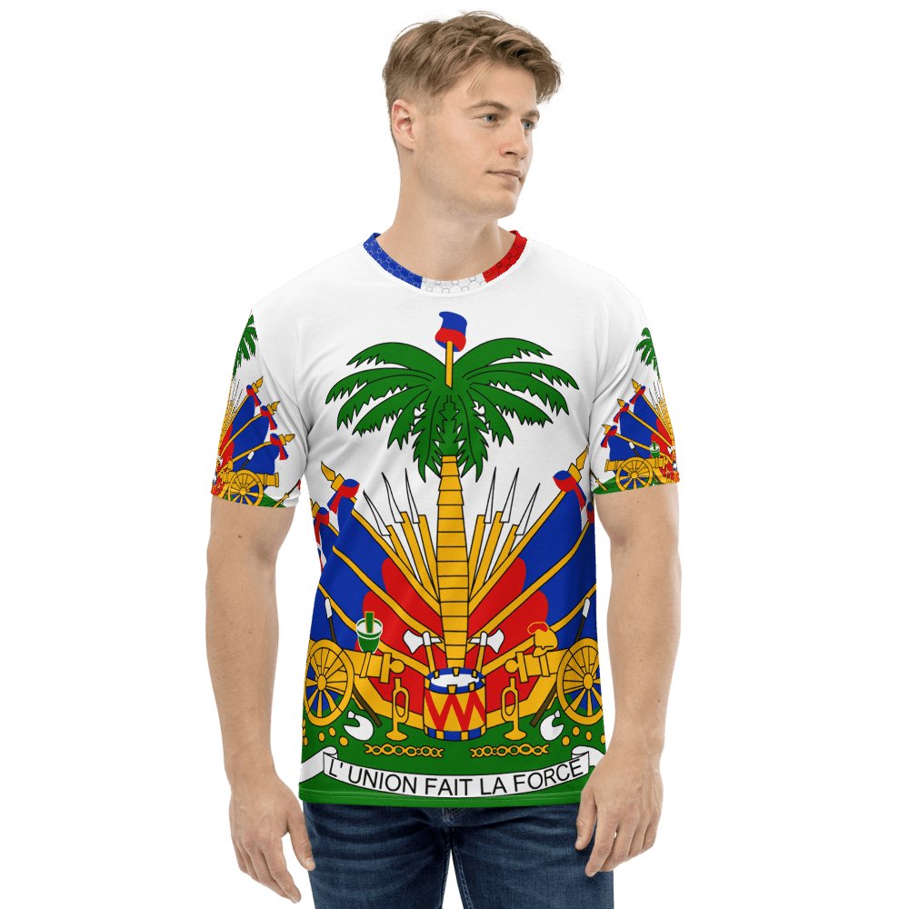 Full Haiti Men's T-shirt - Haitianbuy