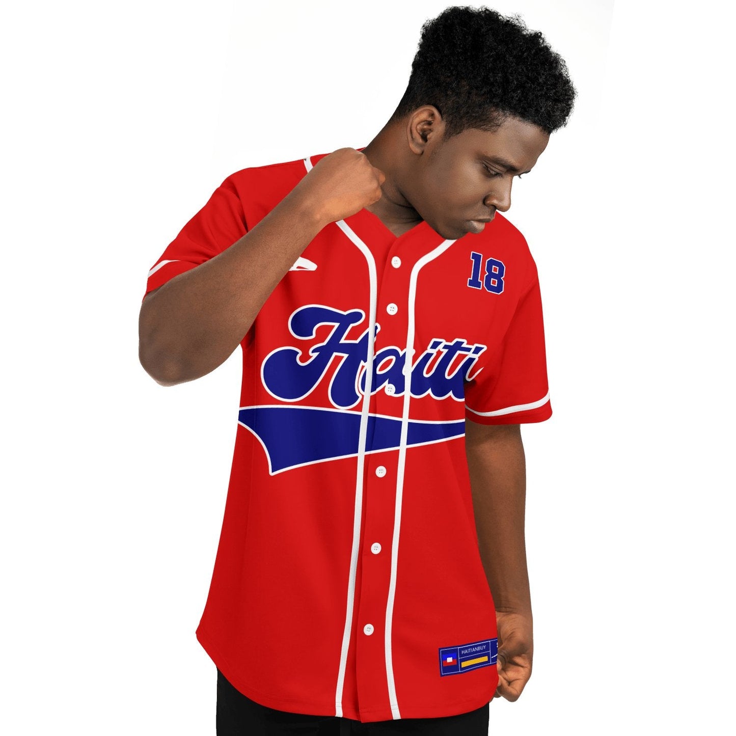 HAITI Baseball Jersey - AOP - Haitianbuy