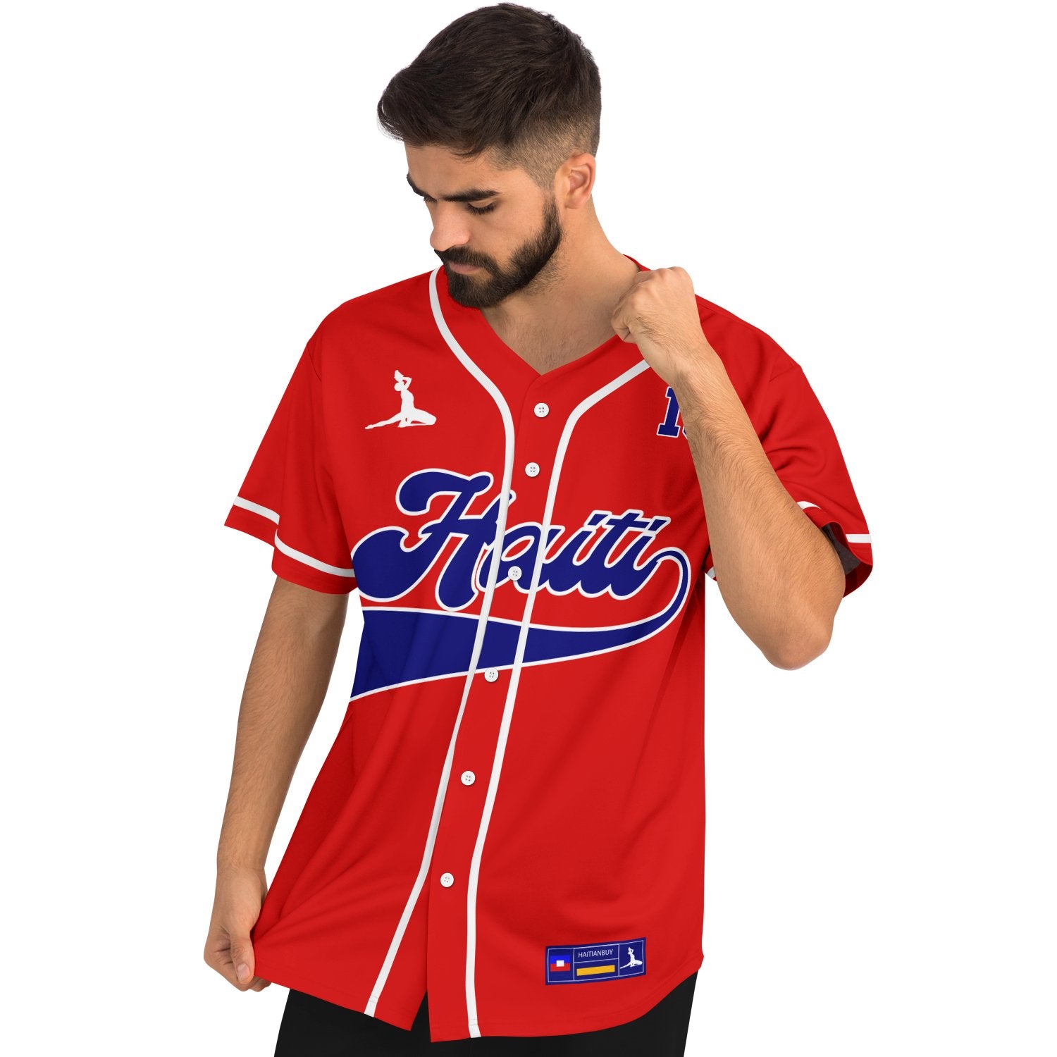 HAITI Baseball Jersey - AOP copy - Haitianbuy