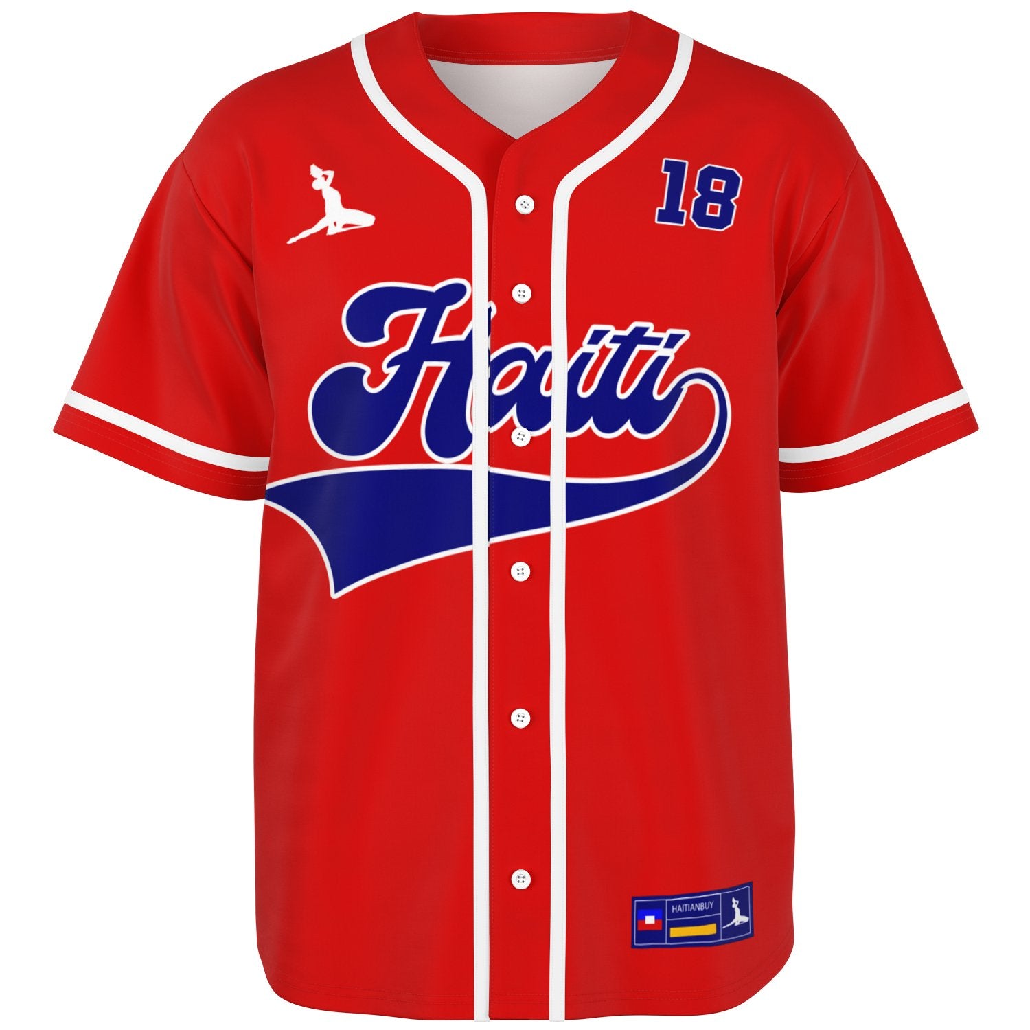 HAITI Baseball Jersey - AOP copy - Haitianbuy