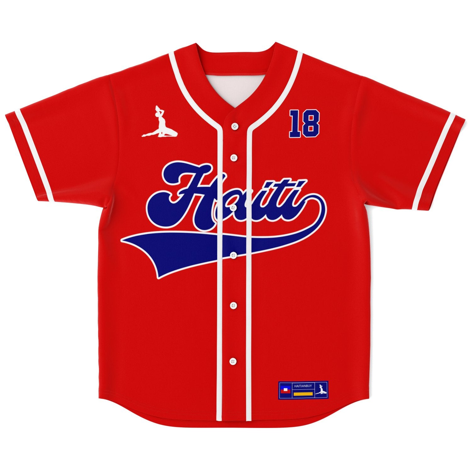 HAITI Baseball Jersey - AOP copy - Haitianbuy