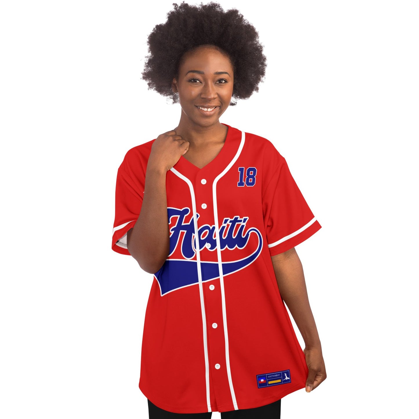 HAITI Baseball Jersey - AOP copy - Haitianbuy