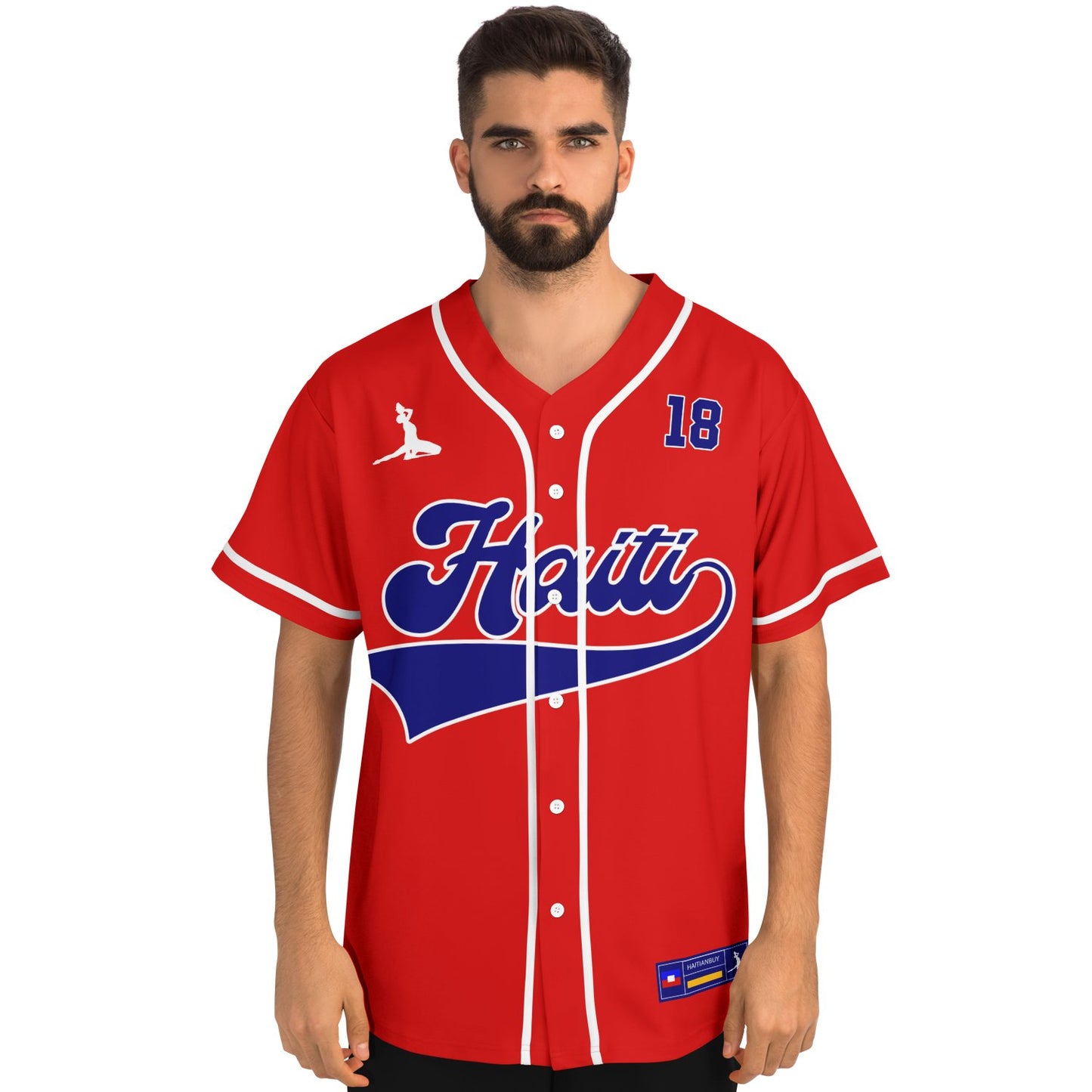 HAITI Baseball Jersey - AOP copy - Haitianbuy