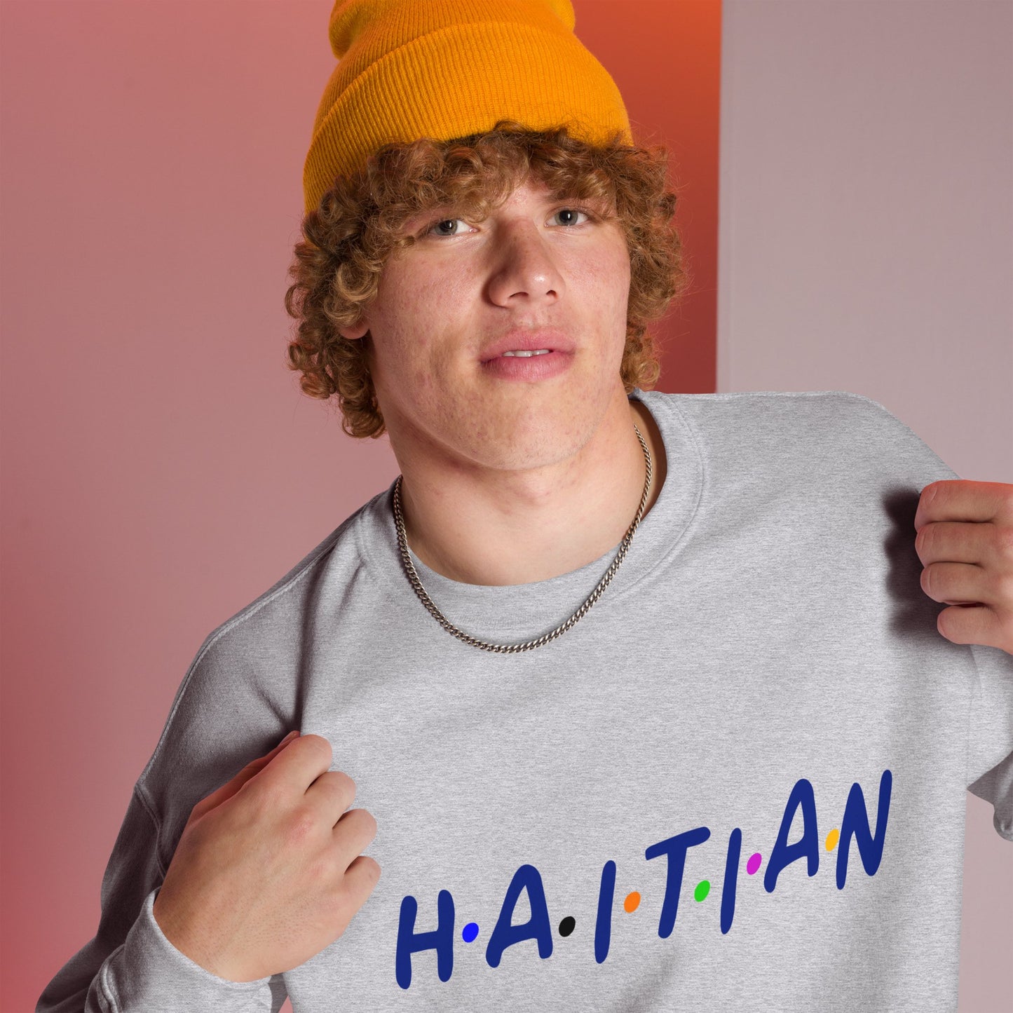 HAITIAN Bold Print Unisex Sweatshirt – Comfortable and Stylish Statement Apparel - Haitianbuy