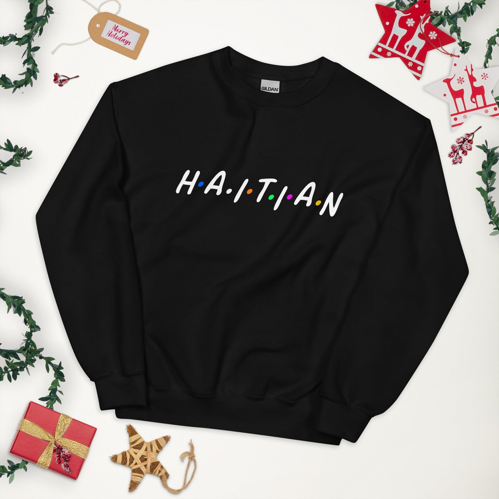 HAITIAN Bold Print Unisex Sweatshirt – Comfortable and Stylish Statement Apparel - Haitianbuy