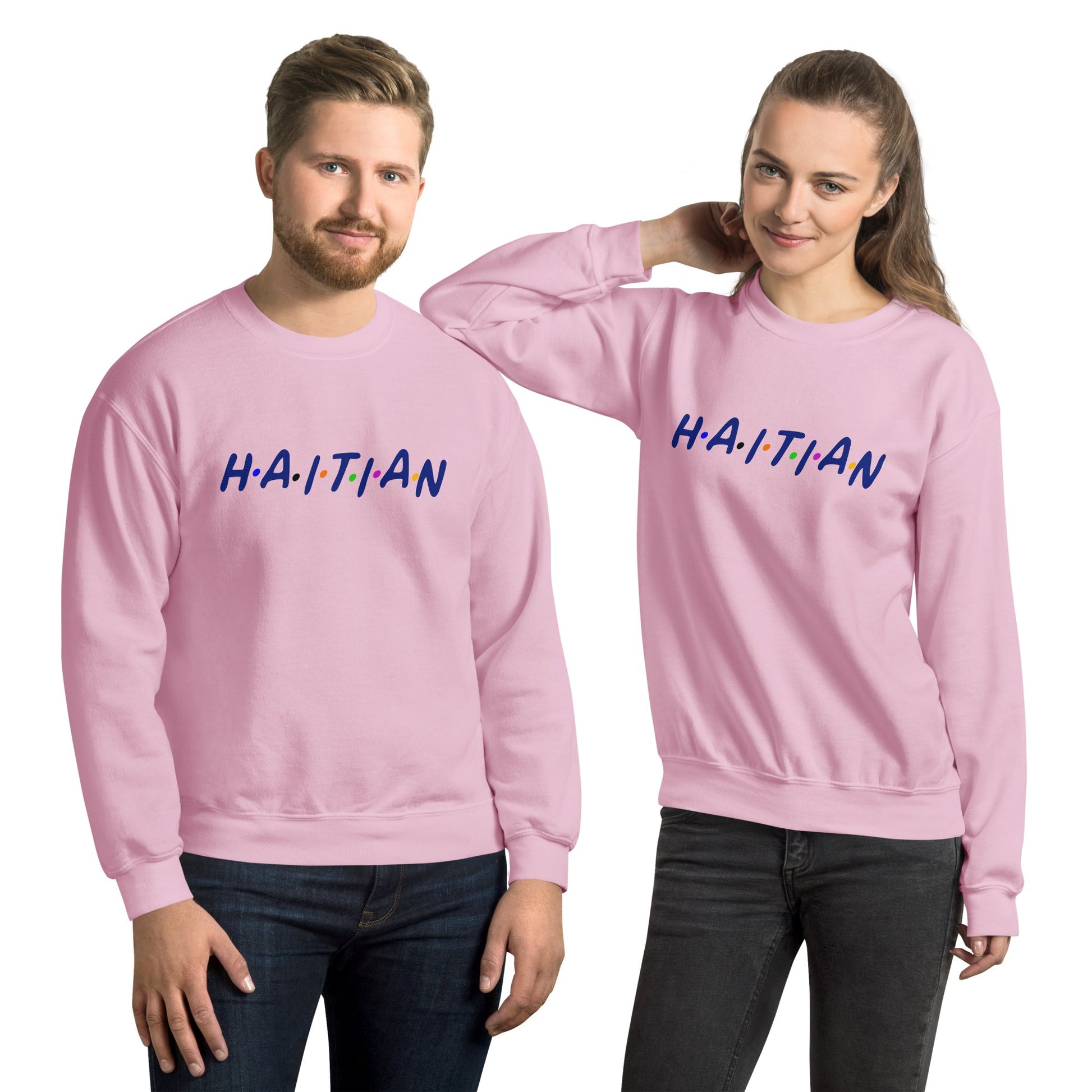 HAITIAN Bold Print Unisex Sweatshirt – Comfortable and Stylish Statement Apparel - Haitianbuy