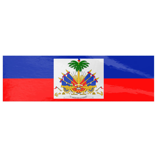 Haitian flag Stickers - Haitianbuy