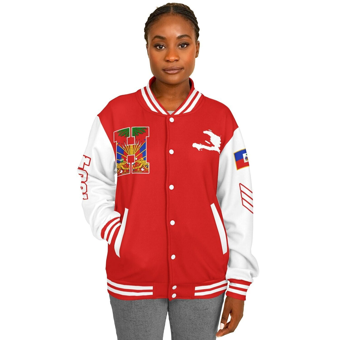 HT VARSITY Jacket UNISEX - Haitianbuy