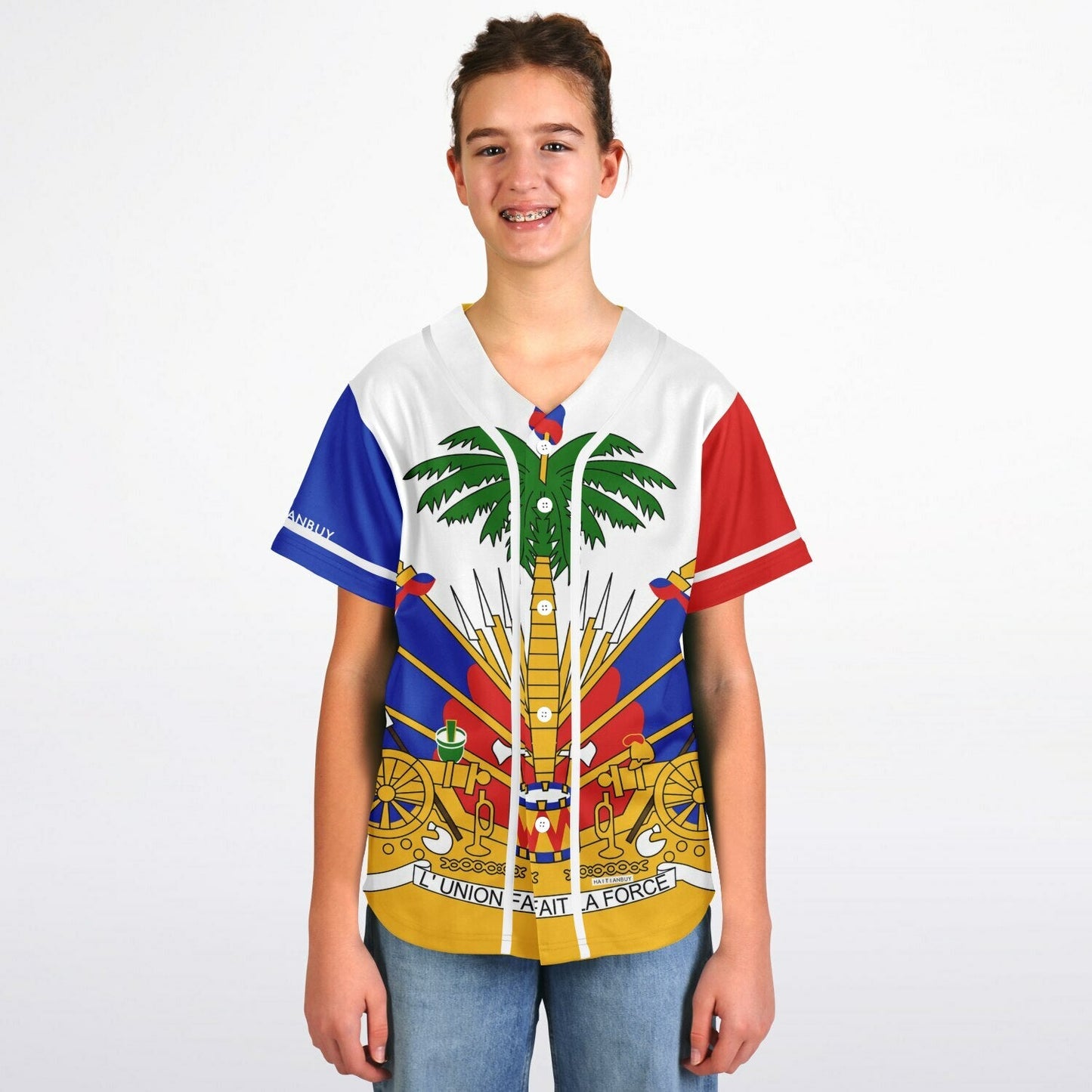 Kids Baseball Jersey - AOP - Haitianbuy