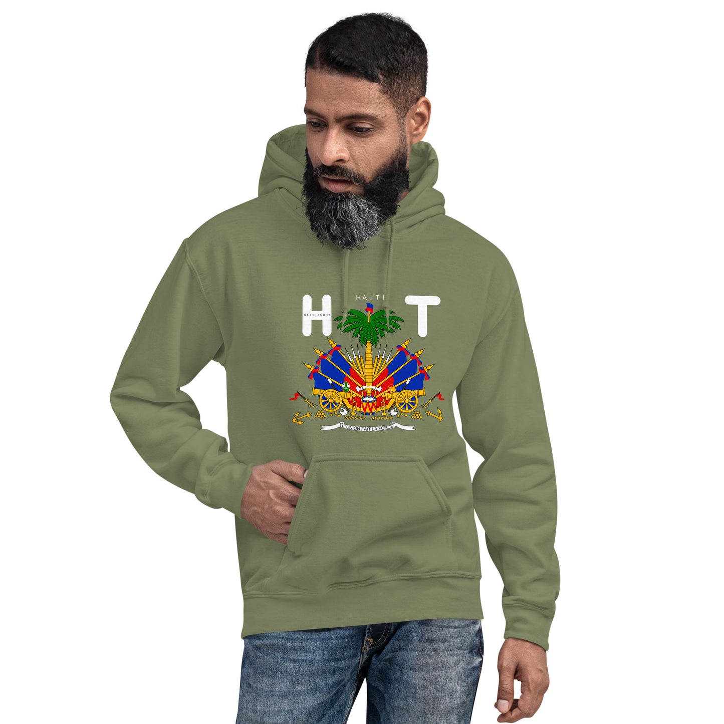 09-Haiti COAT OF AMRS Unisex Hoodie