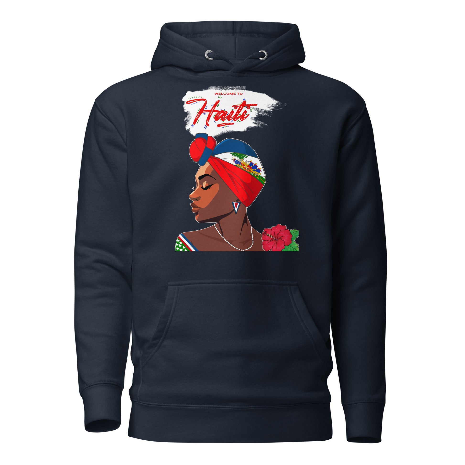 02 - Welcome to Haiti Unisex Hoodie - Haitianbuy