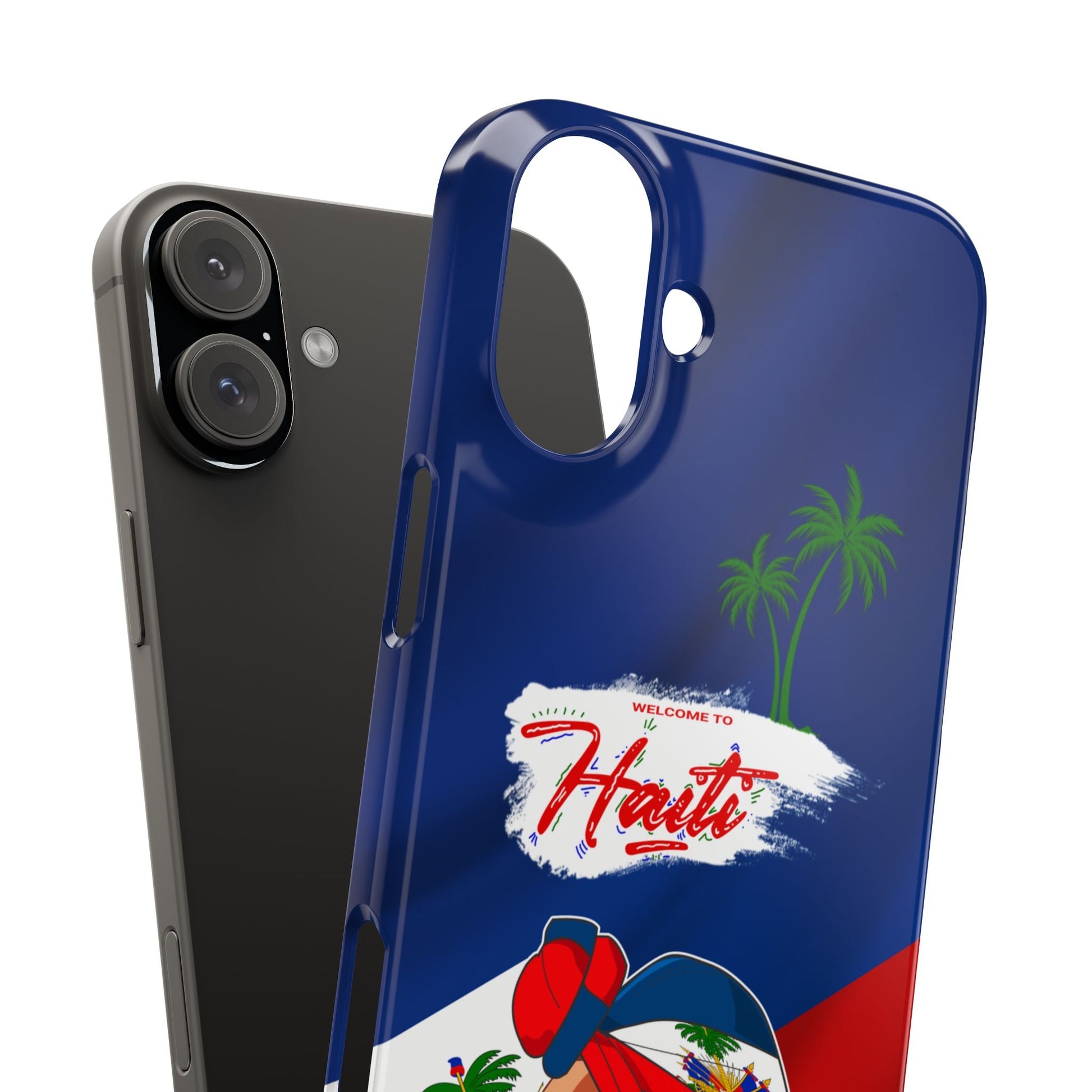 WELCOME TO HAITI Phone Case - Tropical Vibes & Cultural Flair - Haitianbuy