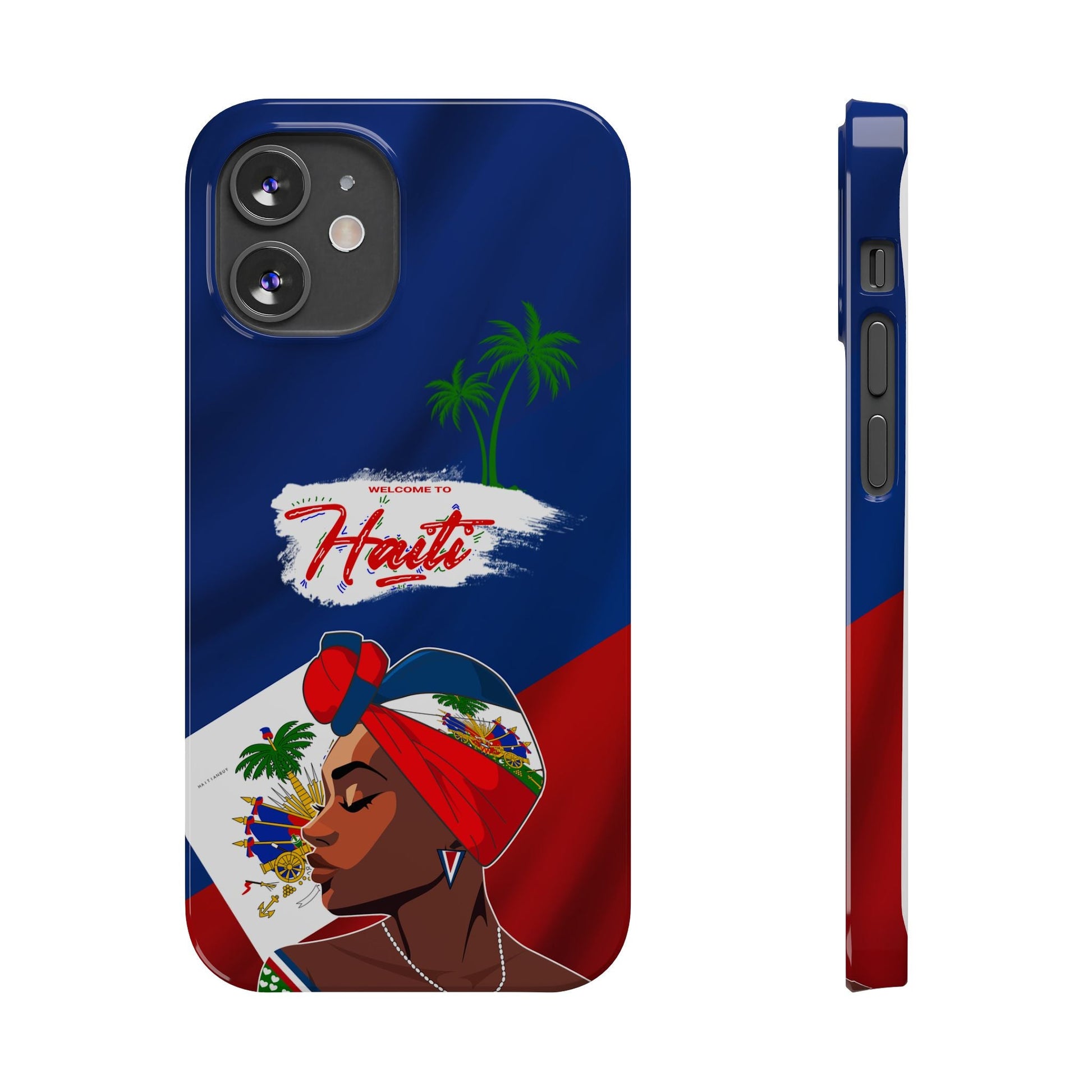 WELCOME TO HAITI Phone Case - Tropical Vibes & Cultural Flair - Haitianbuy