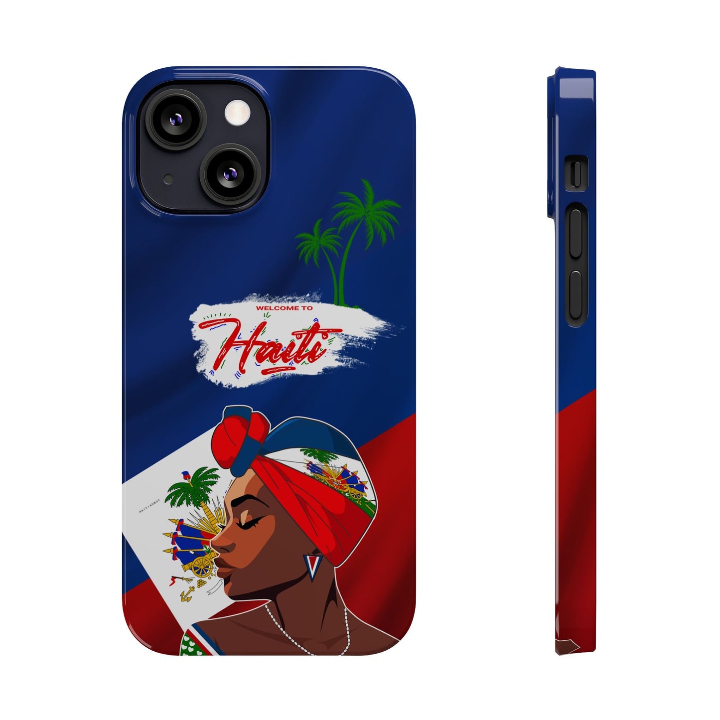 WELCOME TO HAITI Phone Case - Tropical Vibes & Cultural Flair - Haitianbuy