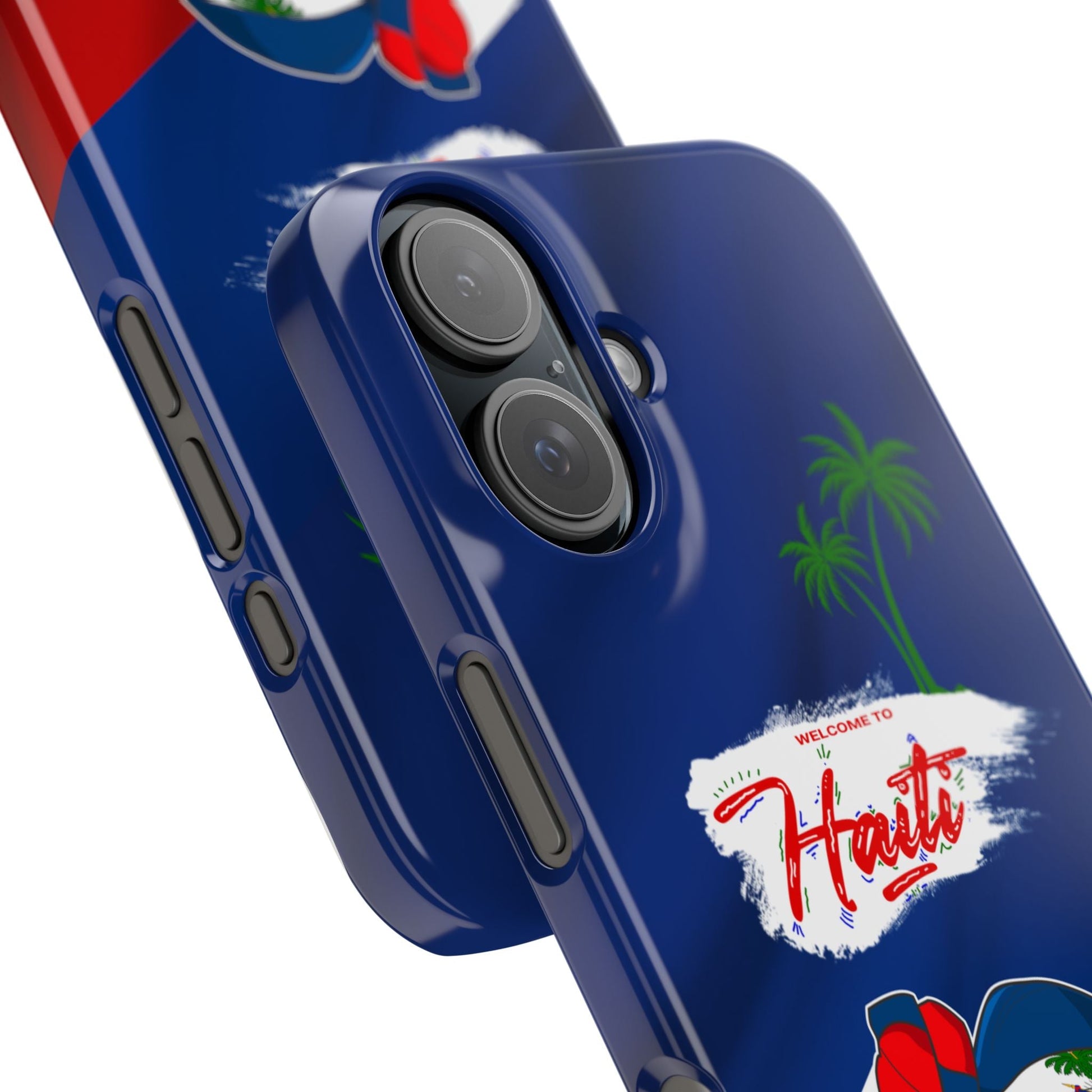 WELCOME TO HAITI Phone Case - Tropical Vibes & Cultural Flair - Haitianbuy