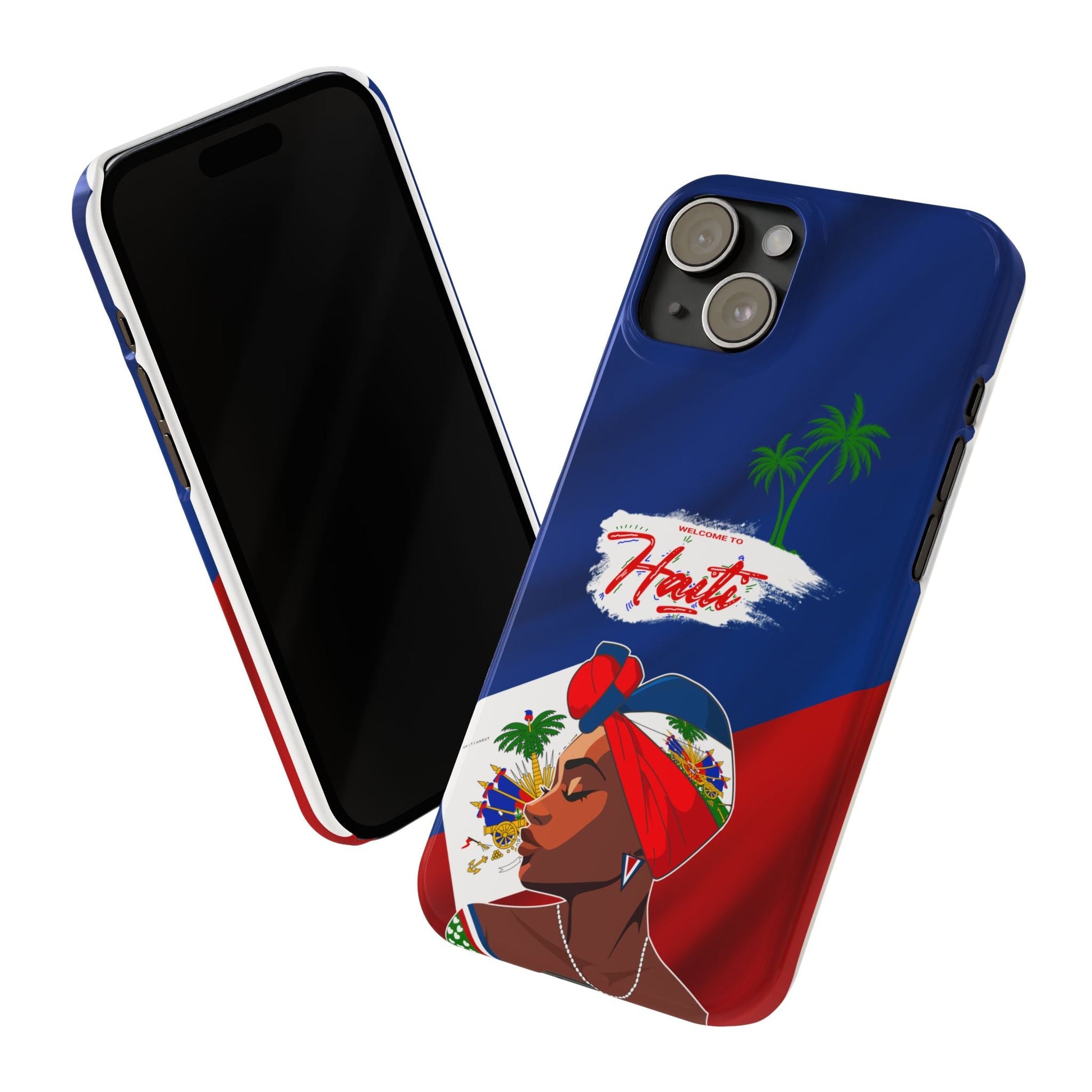 WELCOME TO HAITI Phone Case - Tropical Vibes & Cultural Flair - Haitianbuy