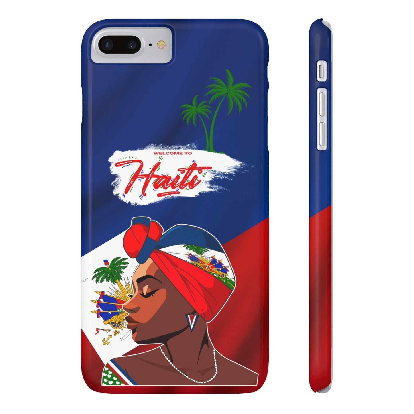 WELCOME TO HAITI Phone Case - Tropical Vibes & Cultural Flair - Haitianbuy