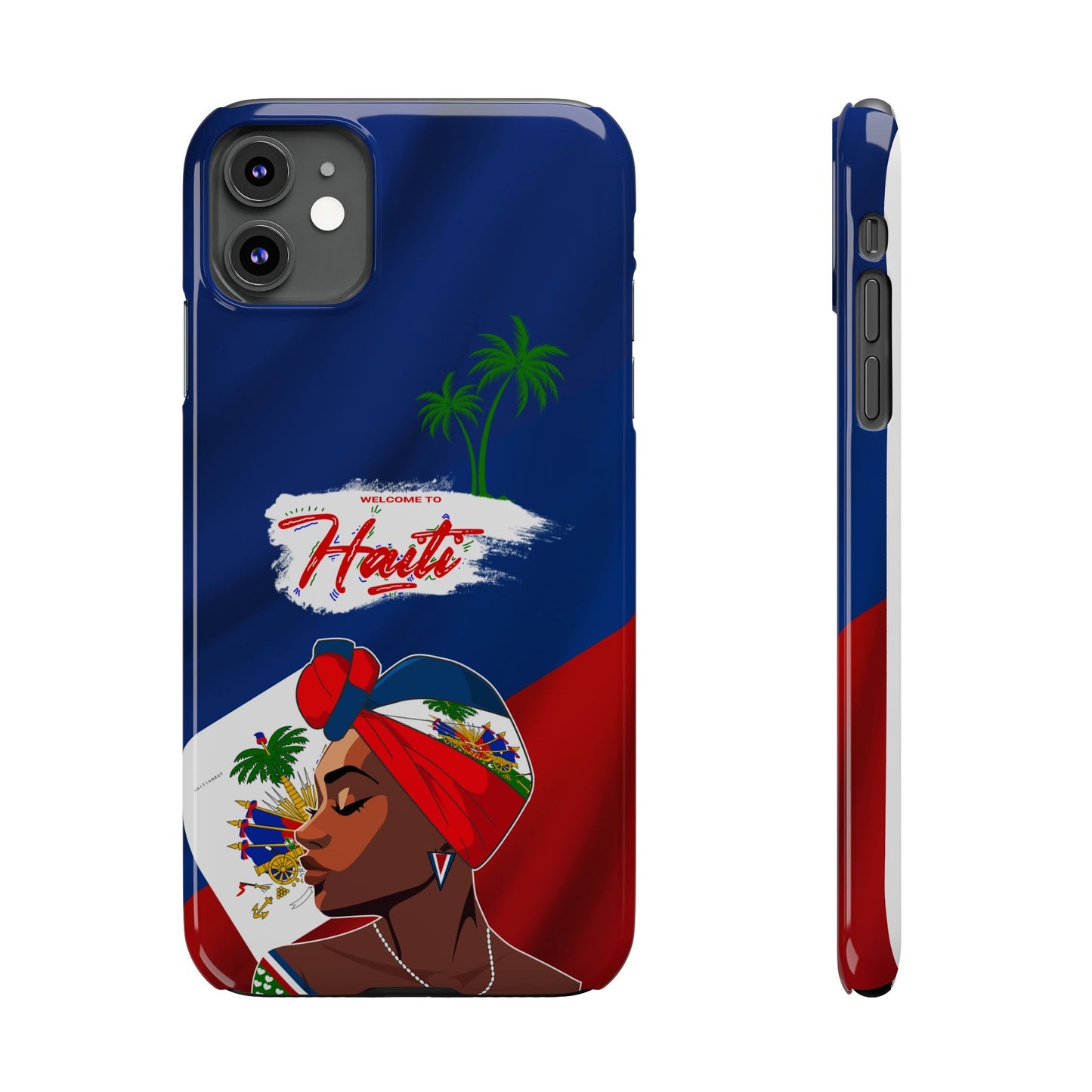 WELCOME TO HAITI Phone Case - Tropical Vibes & Cultural Flair - Haitianbuy