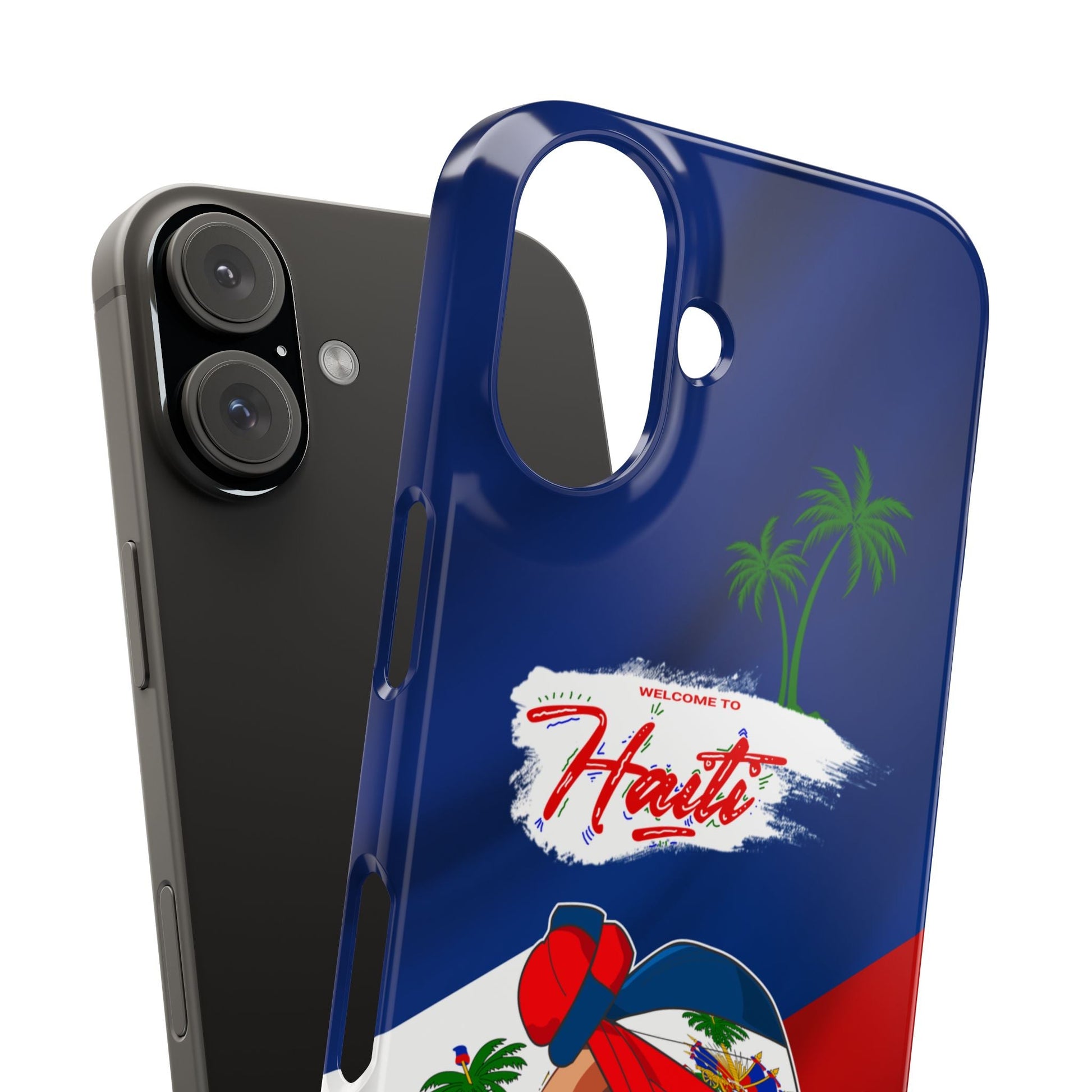 WELCOME TO HAITI Phone Case - Tropical Vibes & Cultural Flair - Haitianbuy