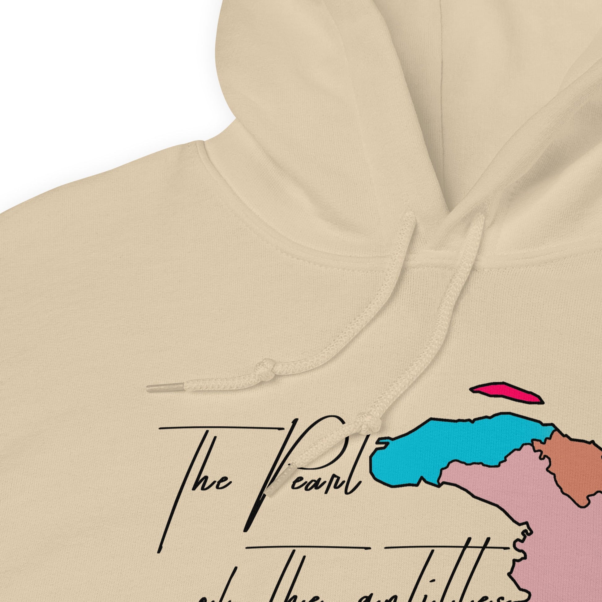 02-Haiti map Pearl Unisex Hoodie - Haitianbuy