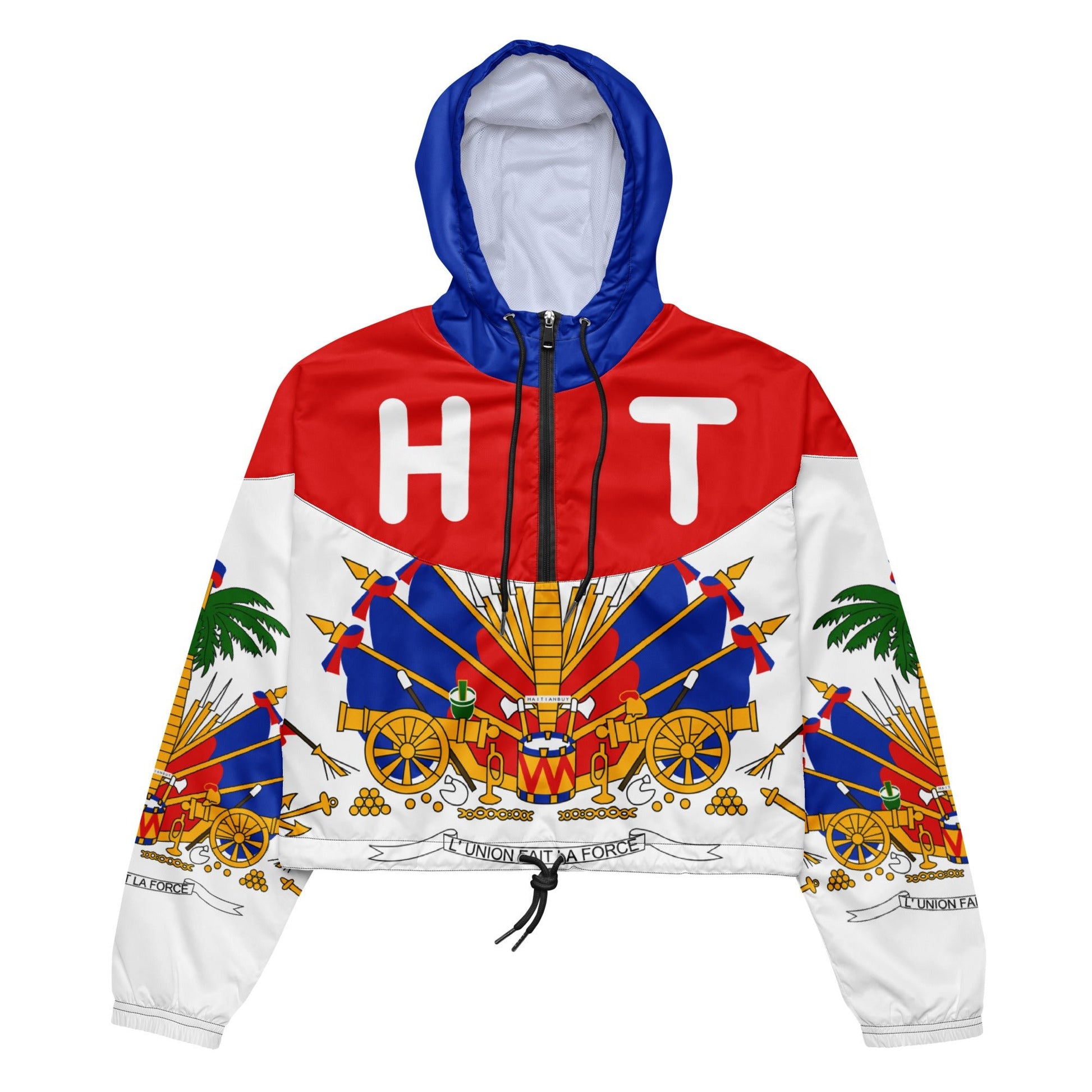 02-HT Women’s cropped windbreaker - Haitianbuy