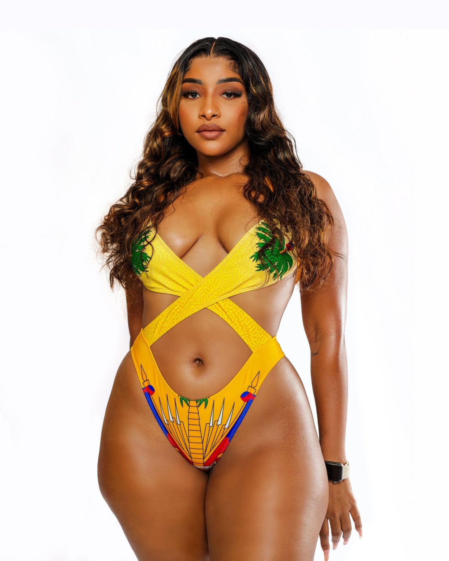 04-Claire Heureuse Dessalines Swimsuit - Haitianbuy