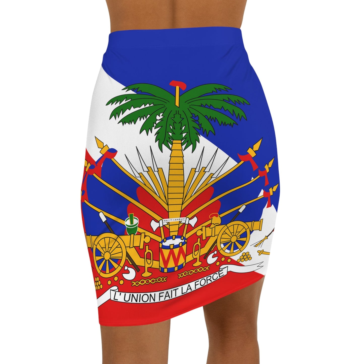 05-COAT OF ARMS OF HAITI Women's Mini Skirt - Haitianbuy