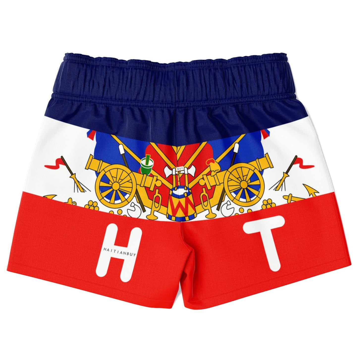 17-Haitian Blue & Red Short Kids - Haitianbuy