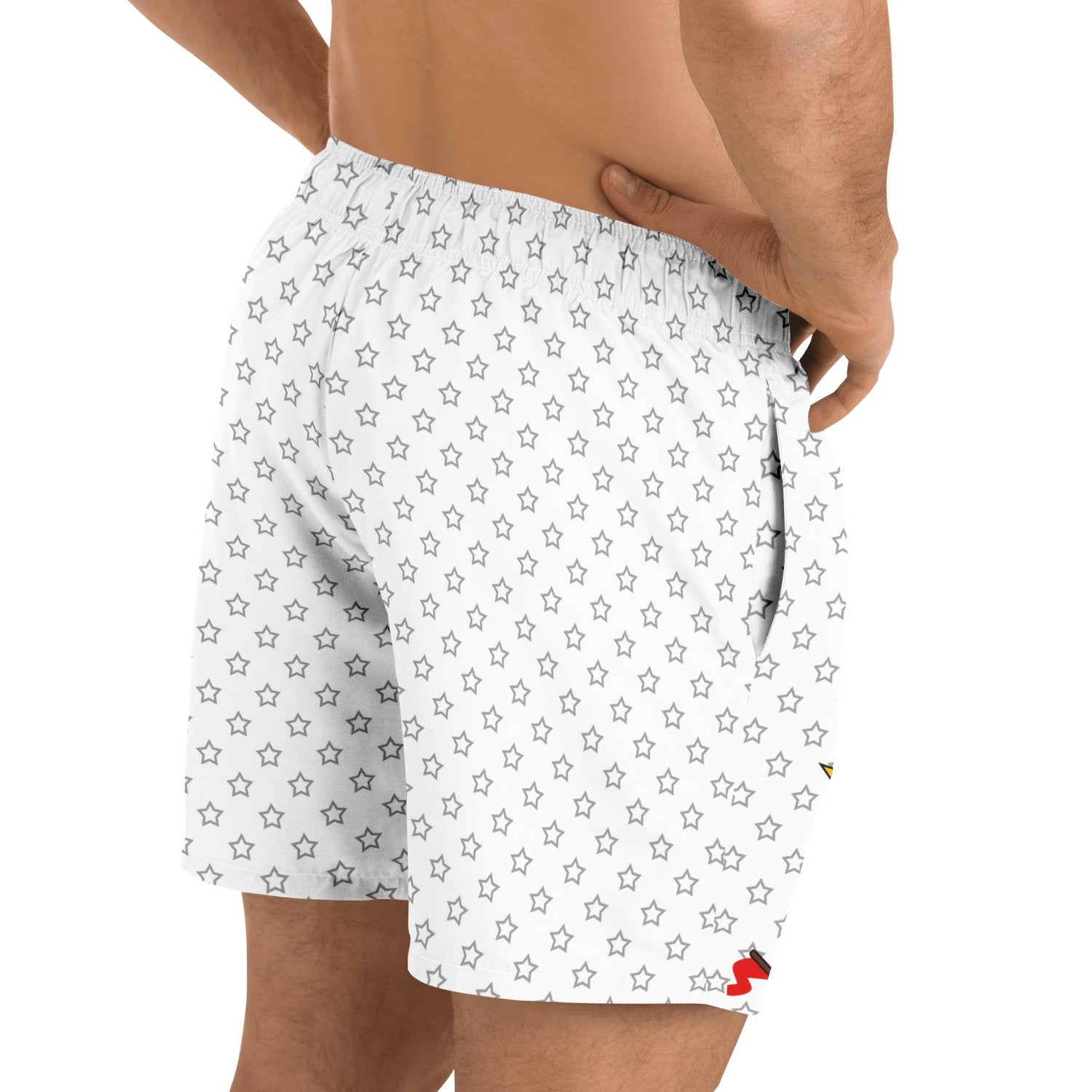 27-COAT OF ARM OF HAITI Star Swim Trunks Men - Haitianbuy