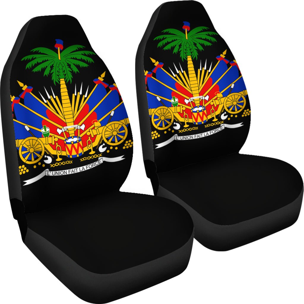 COAT OF ARMS CAR SEAT COVERS HAITI - Haitianbuy