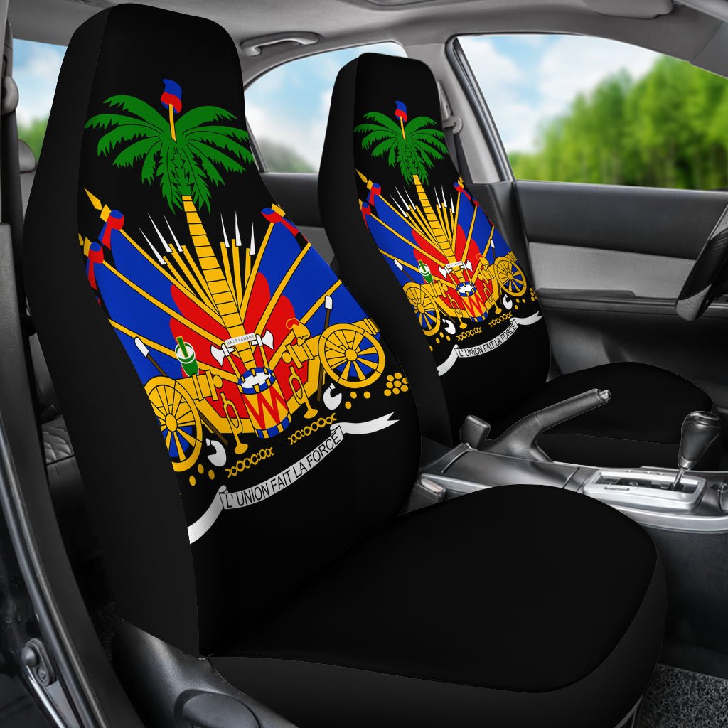 COAT OF ARMS CAR SEAT COVERS HAITI - Haitianbuy