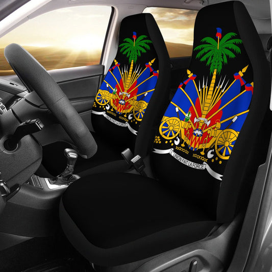 COAT OF ARMS CAR SEAT COVERS HAITI - Haitianbuy