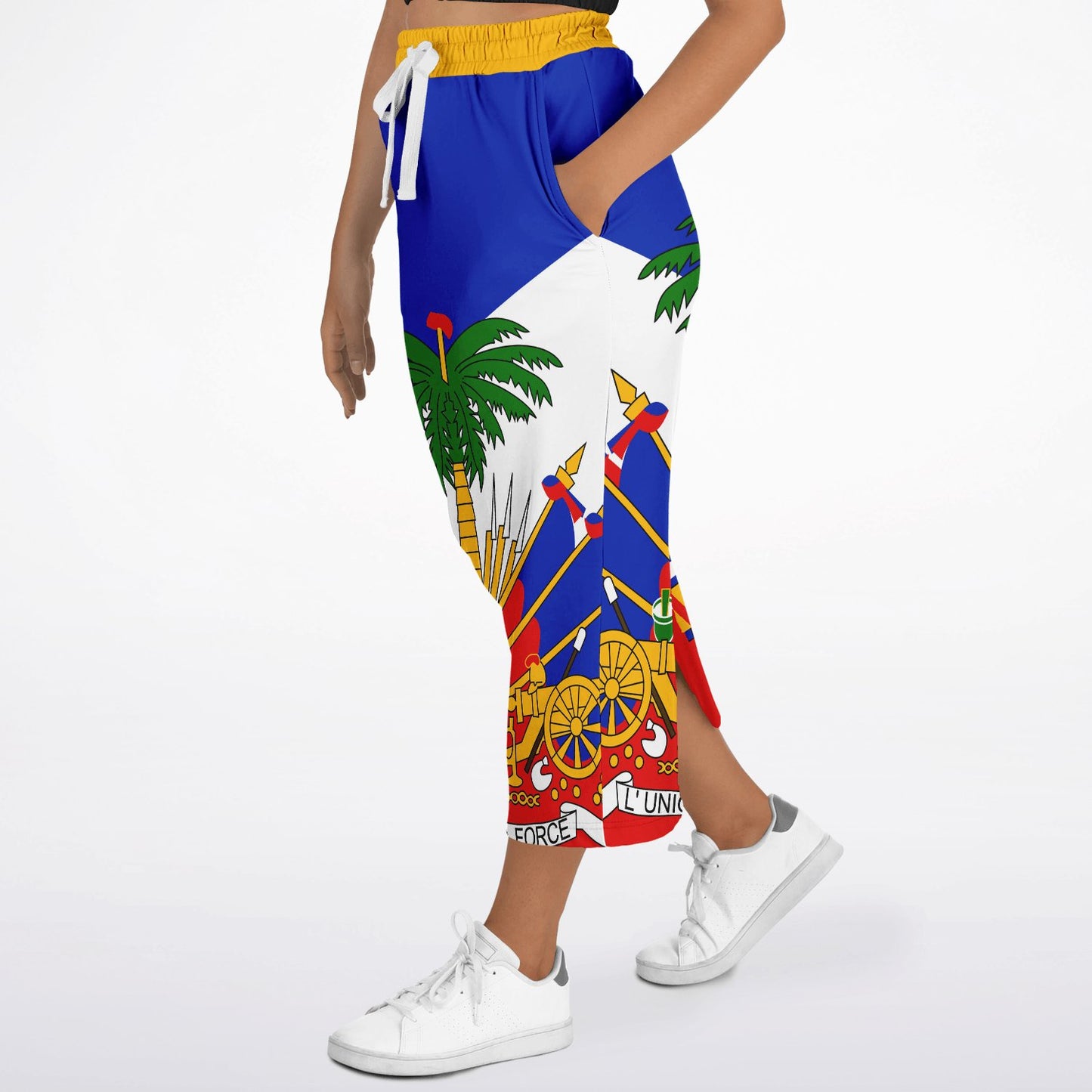 COAT OF ARMS OF HAITI Fashion Long Pocket Skirt - Haitianbuy