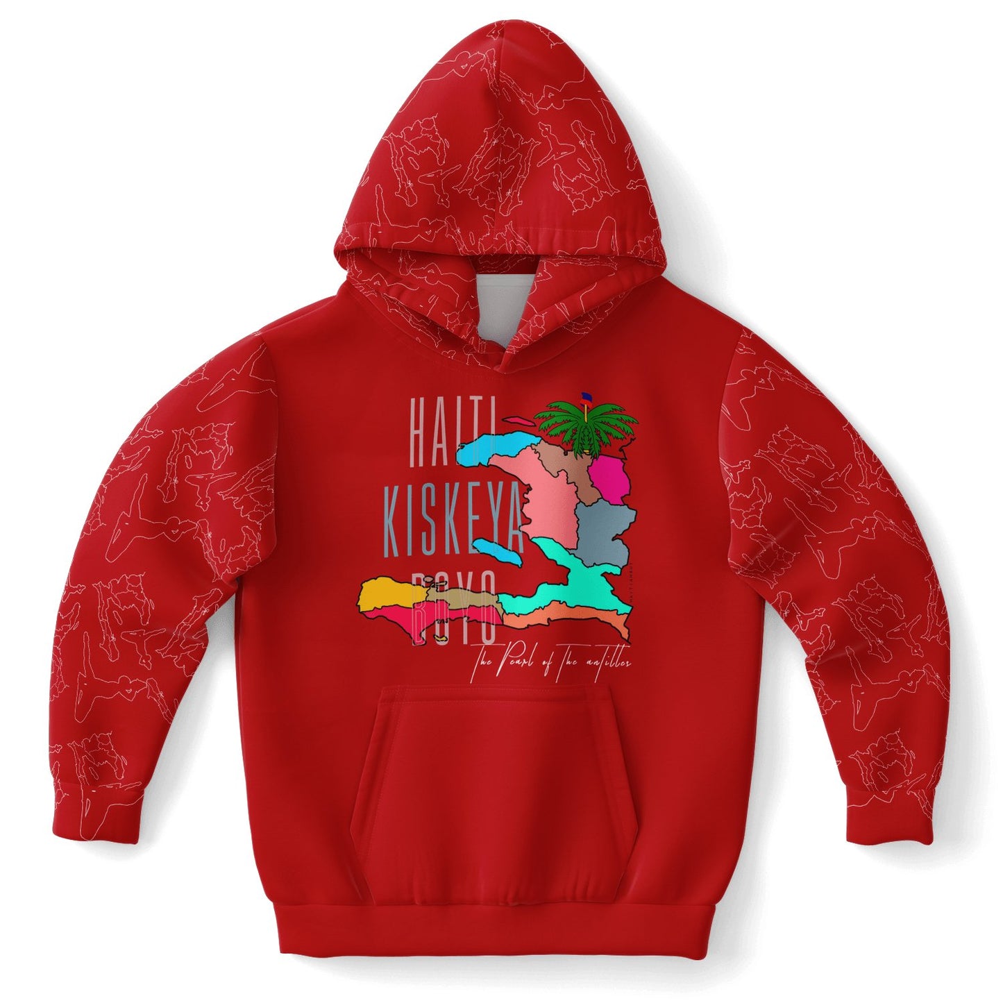 HAITI KISKEYA BOYO kids hoodie - Haitianbuy