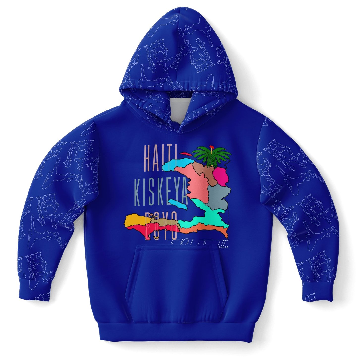 HAITI KISKEYA BOYO kids hoodie - Haitianbuy