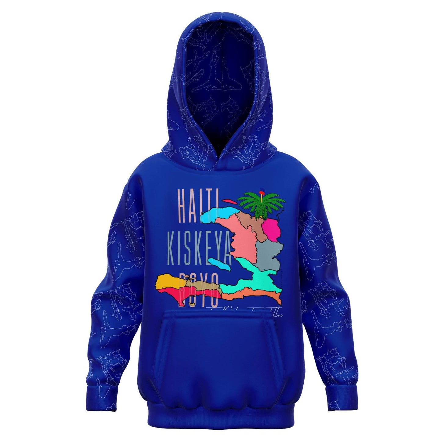 HAITI KISKEYA BOYO kids hoodie - Haitianbuy