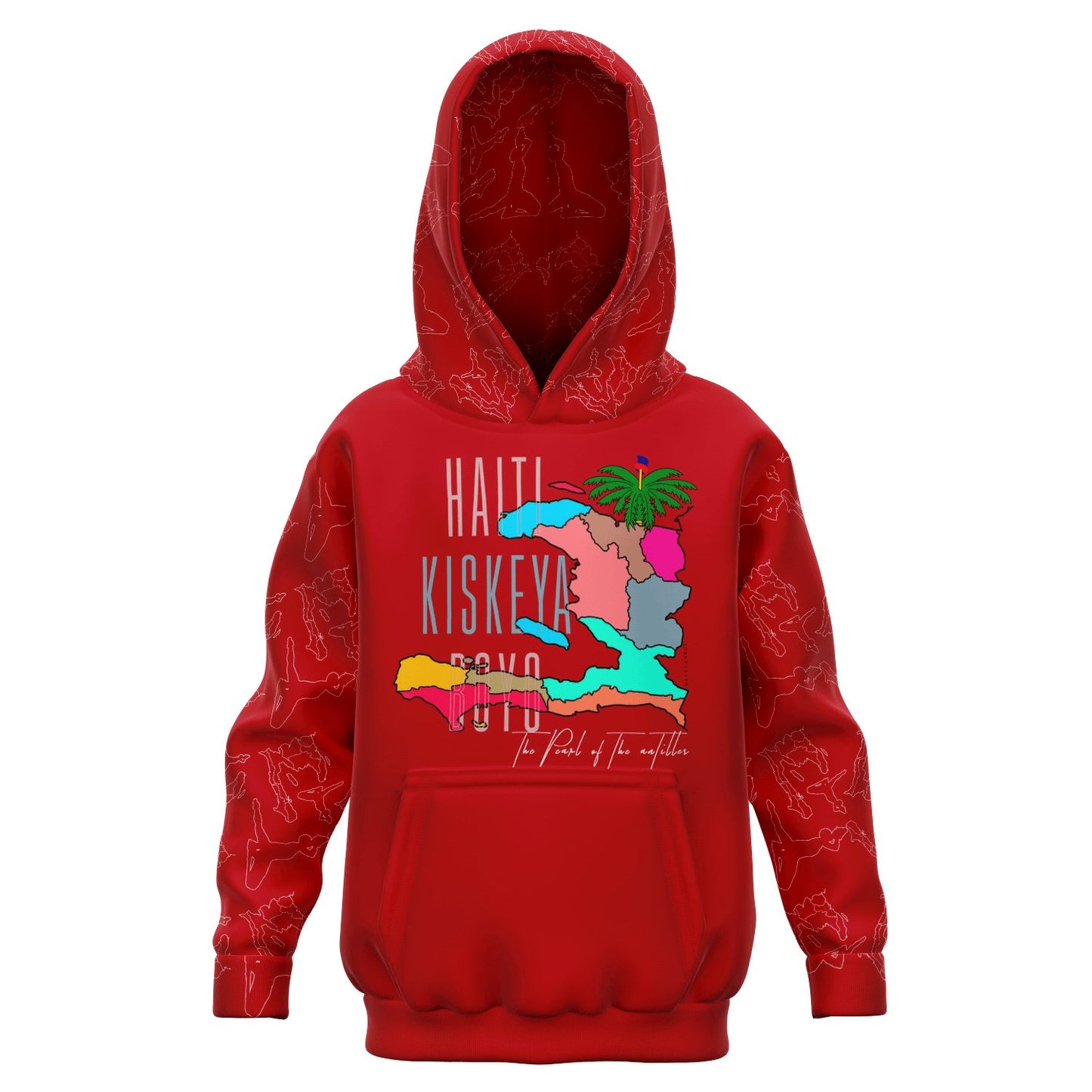 HAITI KISKEYA BOYO kids hoodie - Haitianbuy