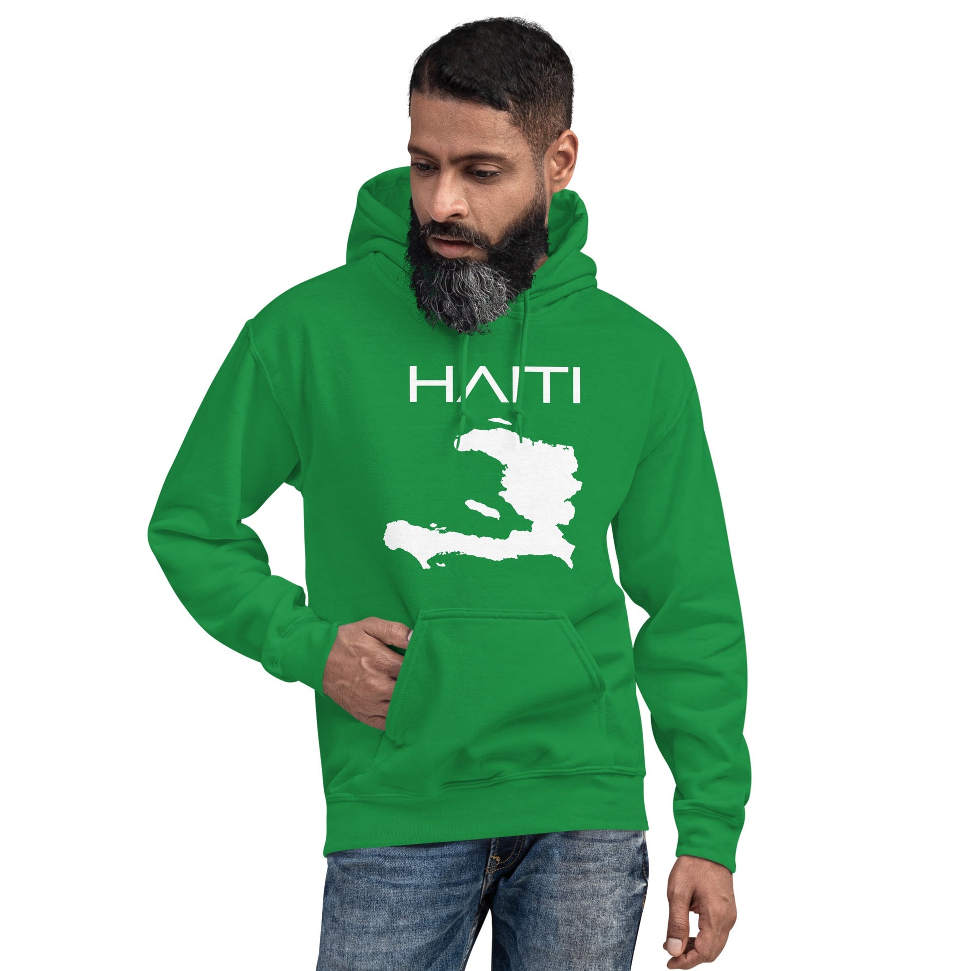 HAITI MAP Unisex Hoodie - Haitianbuy