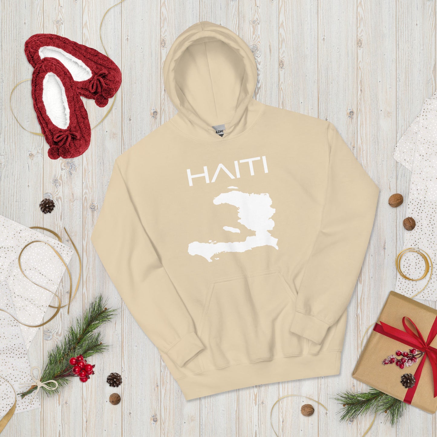 HAITI MAP Unisex Hoodie - Haitianbuy