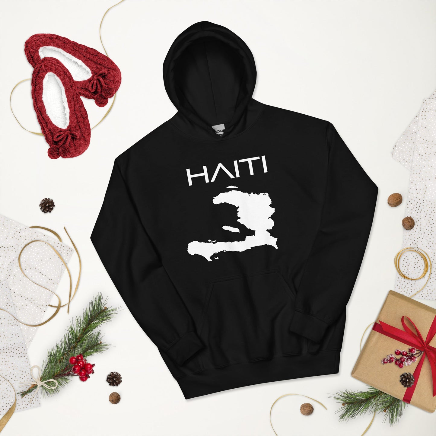 HAITI MAP Unisex Hoodie - Haitianbuy